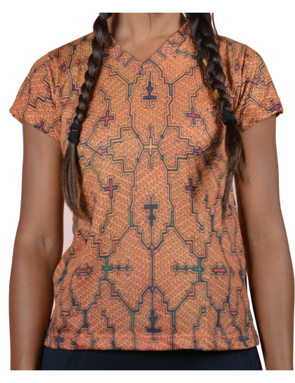 Camiseta Shipibo Terra Feminina