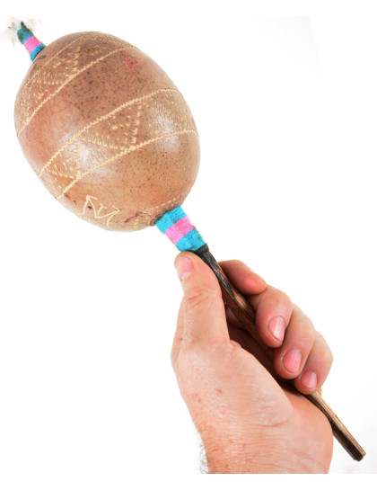 Maraca Shipibo Serpente