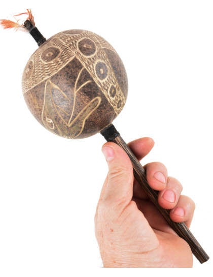 Maraca Shipibo Serpente