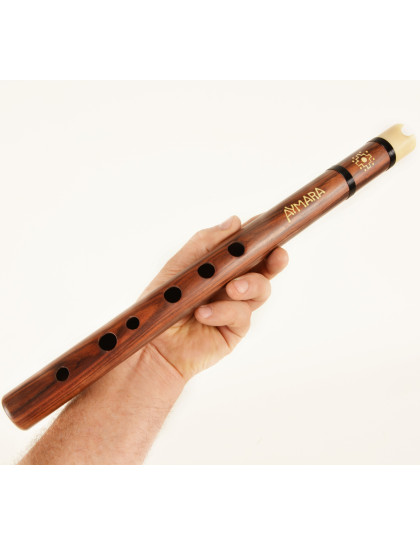 Flauta Jacarandá com Boca de Osso