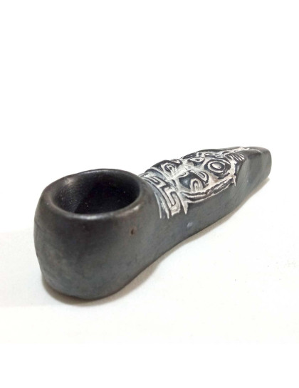 Cachimbo de Cerâmica dos Andes | Cachimbo Xamânico para Tabaco