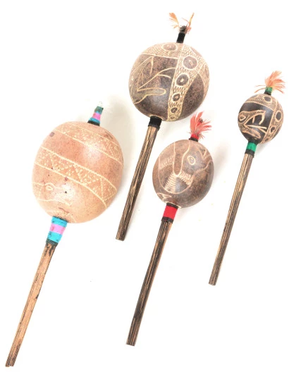 Maraca Shipibo Serpente