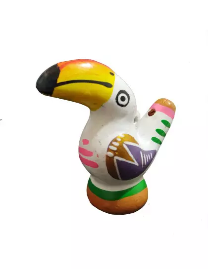 Apito de Água Pássaro Branco