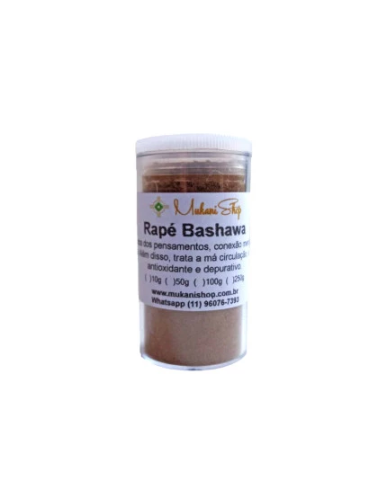 Rapé Bashawa | Rapé Indígena da Amazonia | Rapé Cinza de Bashawa