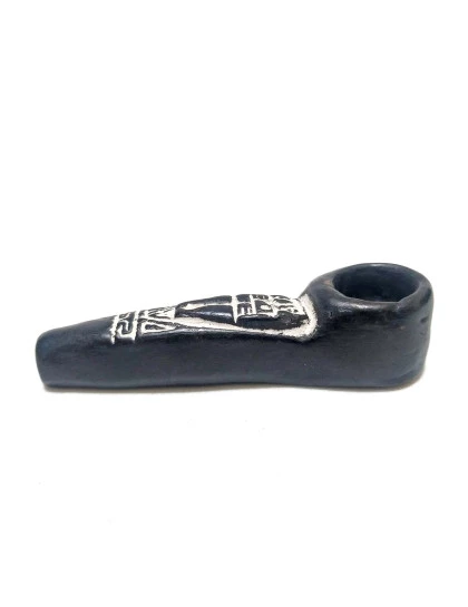 Cachimbo Pequeno de Cerâmica Andino | Cachimbo Artesanal Xamanico