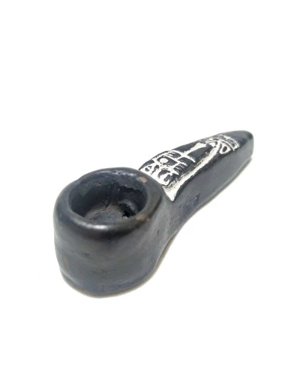 Cachimbo Pequeno de Cerâmica Andino | Cachimbo Artesanal Xamanico