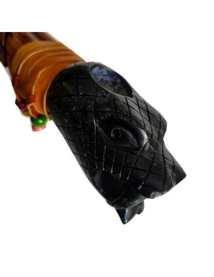 Cachimbo de Osso & Pedra Serpentina para Tabaco