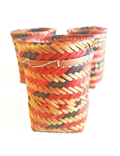 Arte indigena com aruma
