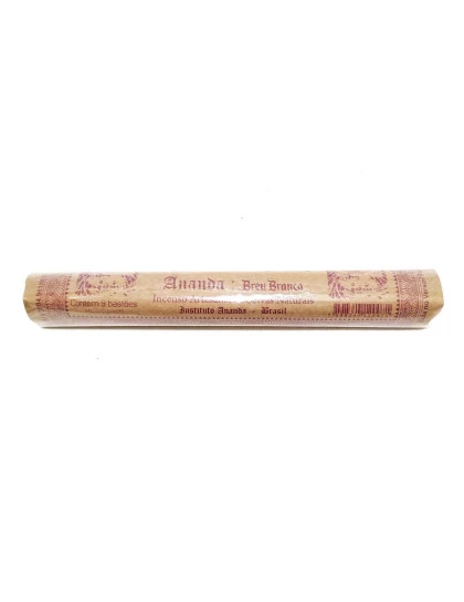 Incenso Artesanal Ananda Breu Branco | Incenso Natural de Varetas