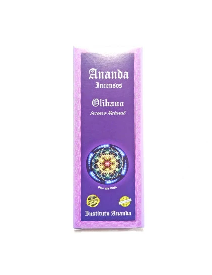 Incenso de Varetas Premium Olibano | Incenso Artesanal Ananda 