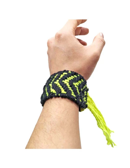 Pulseira Kaxinawá  Tecelagem | Arte Indigena | Acessório Xamanico