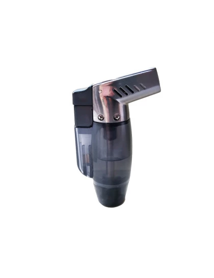 Isqueiro Maçarico Duplo Preto