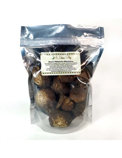 Maca Preta Peruana Raíz 100% Orgânica