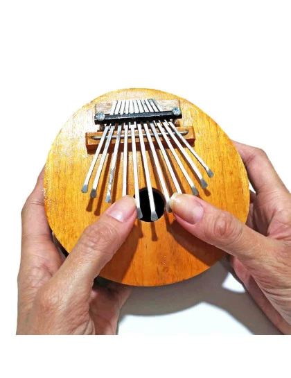 Kalimba Mbira Piano de dedo | Kalimba Instrumento Musical Natural