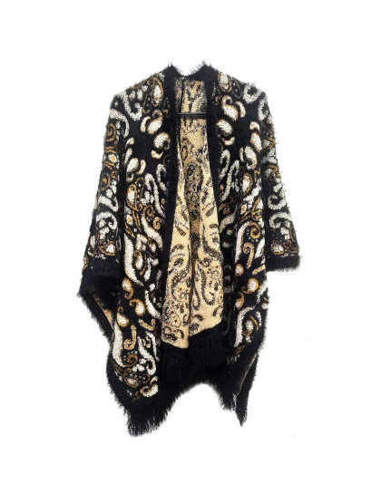 Poncho Aberto Boho Oriente