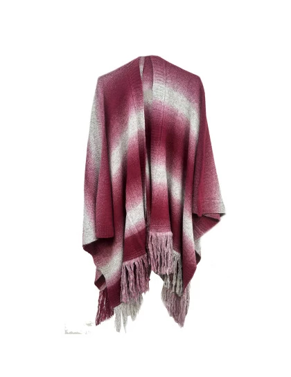 Poncho Aberto Marsala