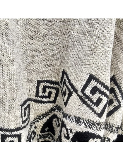 Poncho dos Andes Areia