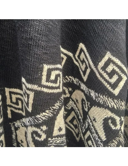 Poncho dos Andes Preto