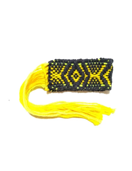 Pulseira Kaxinawá  Tecelagem | Arte Indigena | Acessório Xamanico