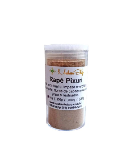 Rapé Pixuri | Rapé Indígena da Amazonia | Rapé Casca de Pixuri