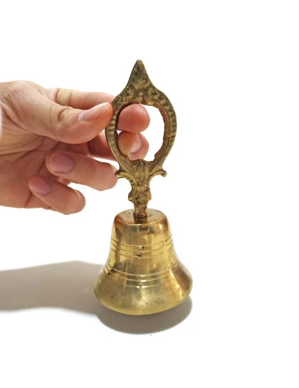 Sino Ritualístico Cerimonial de Bronze | Sino para meditação
