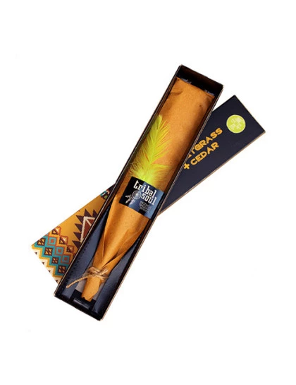 Incenso Tribal Soul-Cedro e Sweetgrass