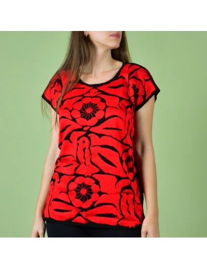 Blusa Mexicana Bordada 
