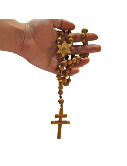 Terço Mariano Santo Daime de Palo Santo | Terço Estrela de Davi