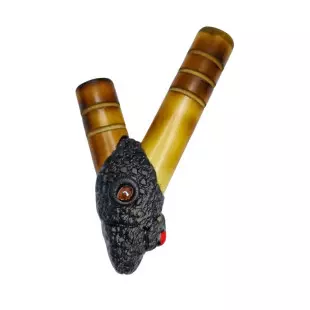 Kuripe aplicador de rapé | Auto Aplicador De Bambu Haux