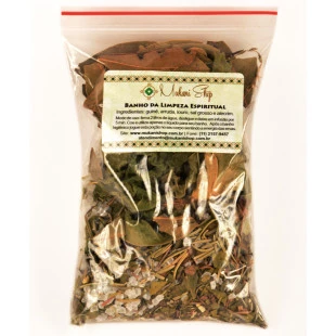 Banho Limpeza Espiritual 100% Natural : 1 Unidade