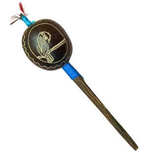 Maraca Shipibo Arara Médio