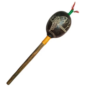 Maraca Shipibo Arara Pequeno