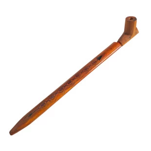 Cachimbo de madeira para tabaco | Chanupa Lakota artesanal para fumo