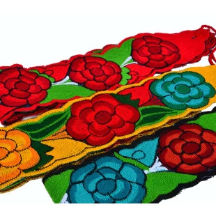 Faixa Bordada | Mexicana | Diversas Cores