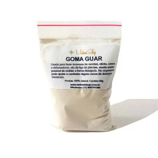 Goma Guar  em Pó para Incenso | Espessante Guar Natural Puro