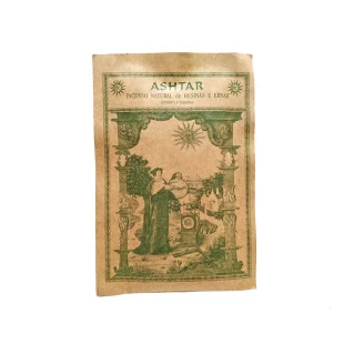 Incenso Artesanal Ashtar | Incenso Natural de resinas e ervas