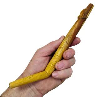 Tepi de Palo Santo com Jaguar Entalhado