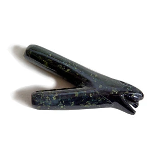 Kuripe aplicador de rapé | Auto Aplicador Andino de Pedra Serpente