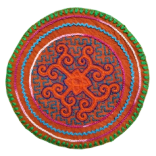 Tecido Shipibo Mandala Umpas
