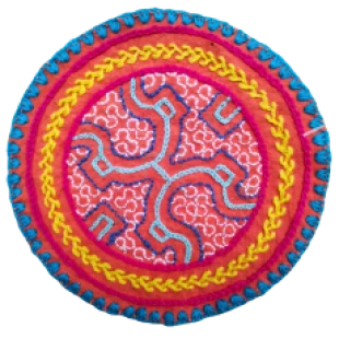Tecido Shipibo Mandala Apashiru