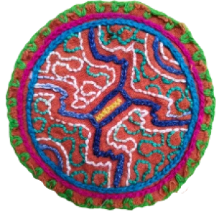 Tecido Shipibo Mandala Yayamari 