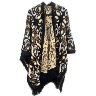 Poncho Aberto Boho Oriente