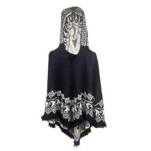 Poncho dos Andes Preto