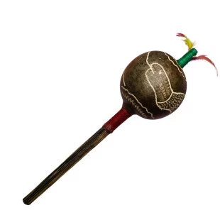 Maraca Shipibo Serpente