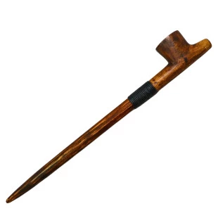 Cachimbo de madeira para tabaco | Chanupa artesanal para fumo