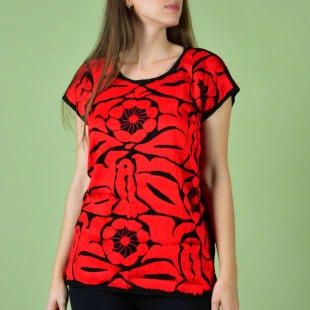 Blusa Mexicana Bordada 