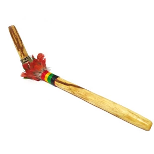 Tipi para Rapé Palo Santo Médio Penas