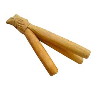 Kuripe Duplo para Rapé Condor | Kuripe Xamanico Duplo de Palo Santo