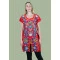 Vestido Bordado Oaxaca Vermelho