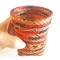 Arte indigena com palha